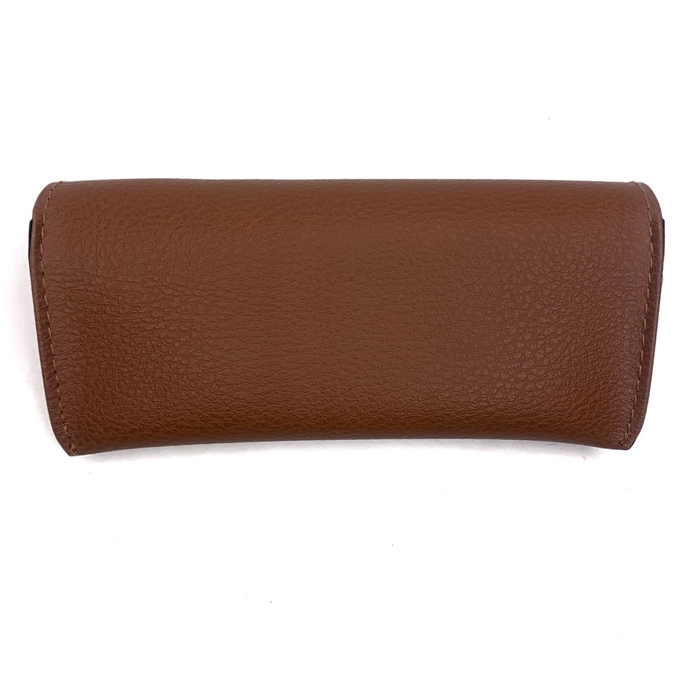 Ray-Ban Brown Leather Sunglasses Case - Picture 2 of 3